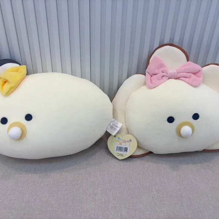 [SOLD OUT] 아기 굴 봉제인형 쿠션 2종 세트 일괄