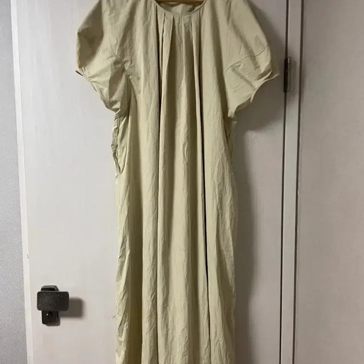 [BUNJANG] Volume Sleeve Midi Dress / ( 키큰분)55-88사이즈 볼륨소매 바스락 롱원피스