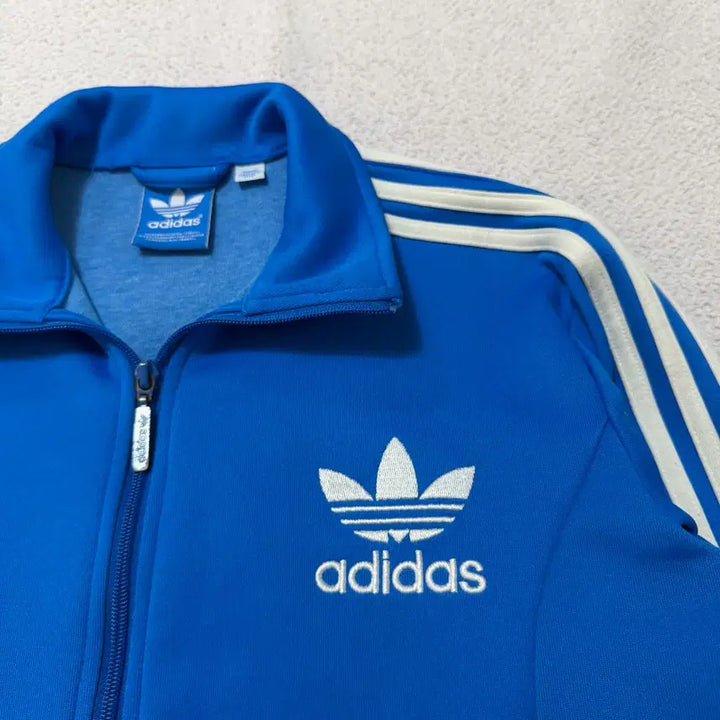 [BUNJANG] Adidas Blue Jersey Zip-up / 아디다스 져지 집업 블루 파랑