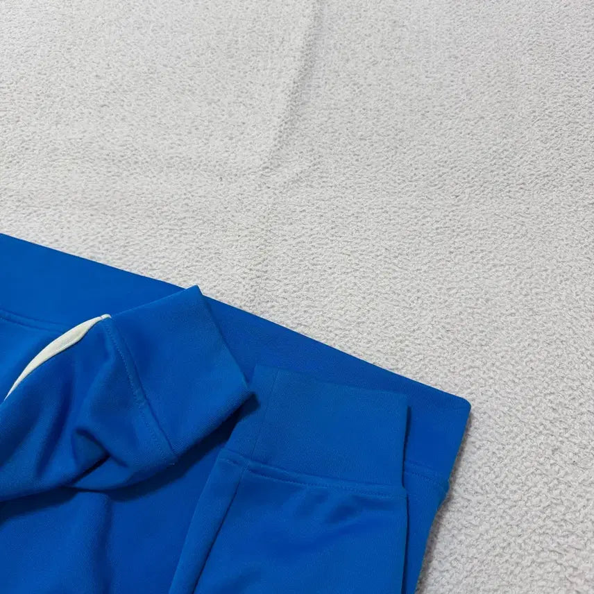 [BUNJANG] Adidas Blue Jersey Zip-up / 아디다스 져지 집업 블루 파랑