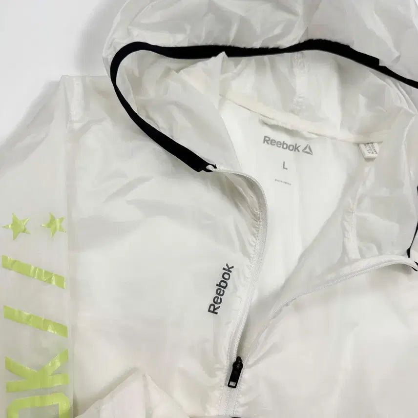 [BUNJANG] Reebok Classic Training White Windbreaker Jacket (Women&