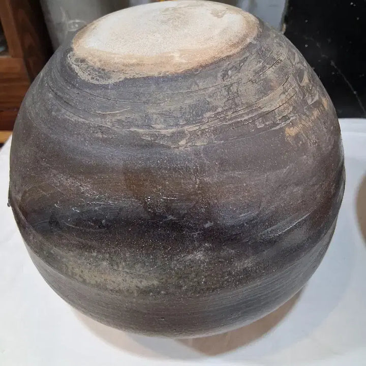 [BUNJANG] Replica Pottery Water Jar Antique Vase / 토기 차항아리 물항아리 골동인테리어 꽃꽂이수반