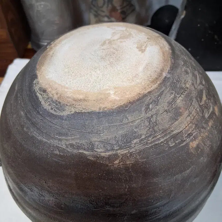 [BUNJANG] Replica Pottery Water Jar Antique Vase / 토기 차항아리 물항아리 골동인테리어 꽃꽂이수반