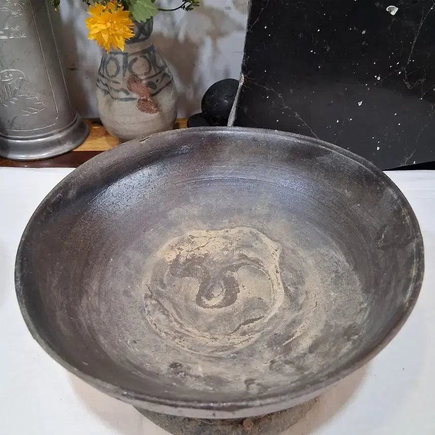 [BUNJANG] Replica Pottery Water Jar Antique Vase / 토기 차항아리 물항아리 골동인테리어 꽃꽂이수반