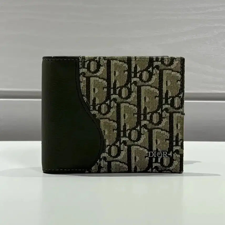 [BUNJANG] Dior Saddle Coin Wallet Khaki / [정품] 디올 새들 코인 반지갑 카키