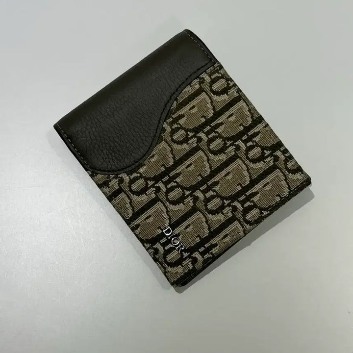 [BUNJANG] Dior Saddle Coin Wallet Khaki / [정품] 디올 새들 코인 반지갑 카키