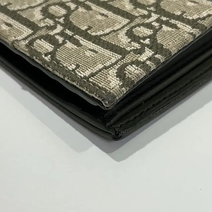[BUNJANG] Dior Saddle Coin Wallet Khaki / [정품] 디올 새들 코인 반지갑 카키