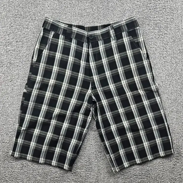 [BUNJANG] Dickies Checkered Shorts (33" Estimated) / 디키즈 체크 쇼츠 반바지 ( 33"추정 ) / 11915