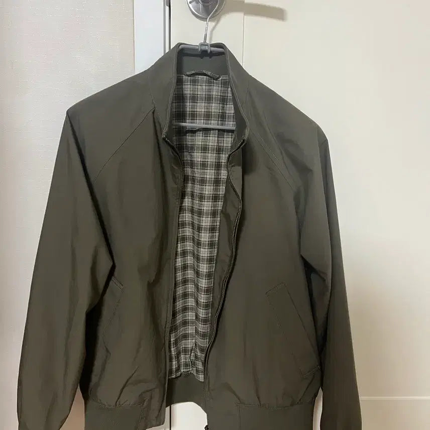 [SOLD OUT] 유니클로 해링턴 자켓 카키 M
