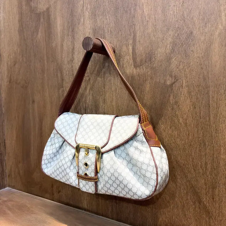 [BUNJANG] Celine Blade Macadam Shoulder Bag / 셀린느 블레이드 마카담 숄더백