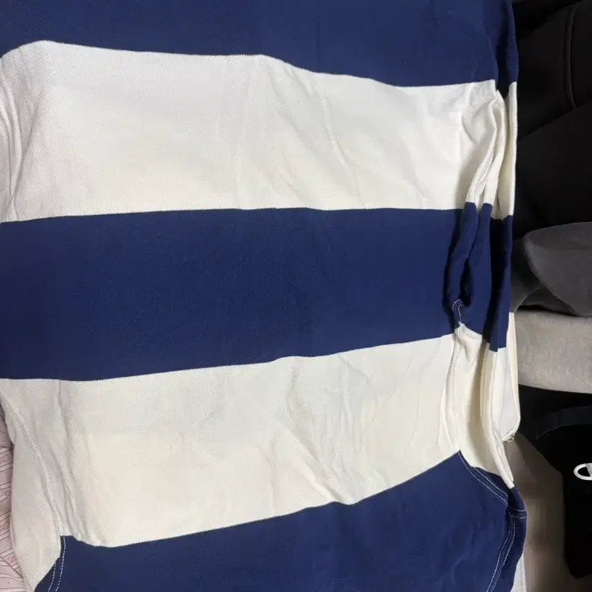[SOLD OUT] 폴로 랄프로렌 스트라이프 럭비 셔츠 (남성XL)