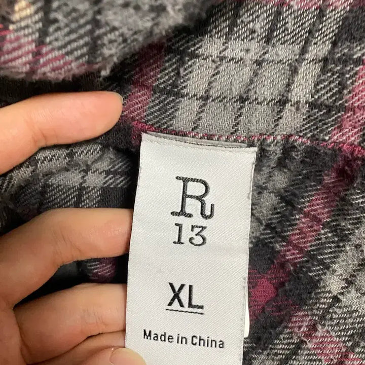 [SOLD OUT] R13 블리치드 셔츠