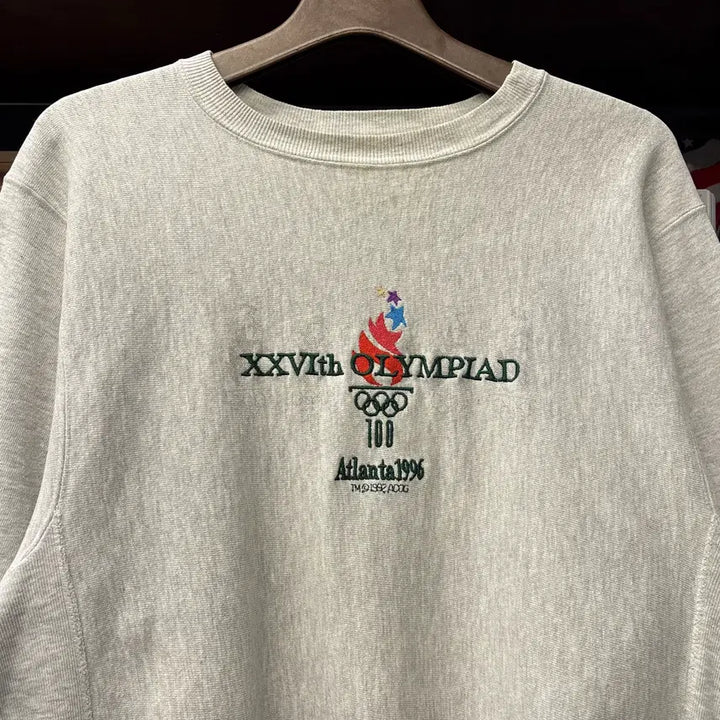 [BUNJANG] Champion 90s Reverse Weave Atlanta Olympics Sweatshirt / 90s 챔피온 리버스위브 &