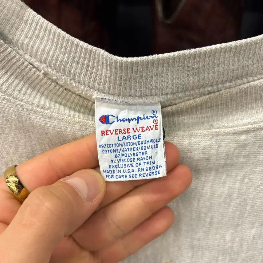 [BUNJANG] Champion 90s Reverse Weave Atlanta Olympics Sweatshirt / 90s 챔피온 리버스위브 &