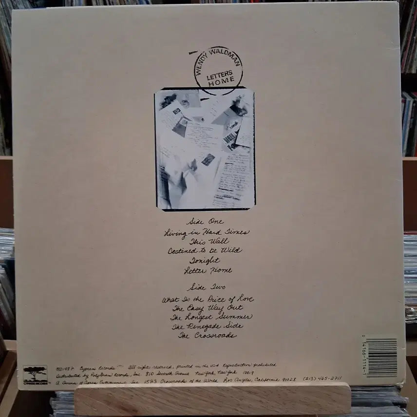 [BUNJANG] Wendy Worldman Letters Home LP / 민트급 웬디 월드먼 Letters Home LP 할인