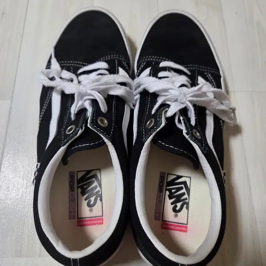 [BUNJANG] Vans Old Skool Black Sneakers / 반스 스케이트 올드스쿨 블랙 280
