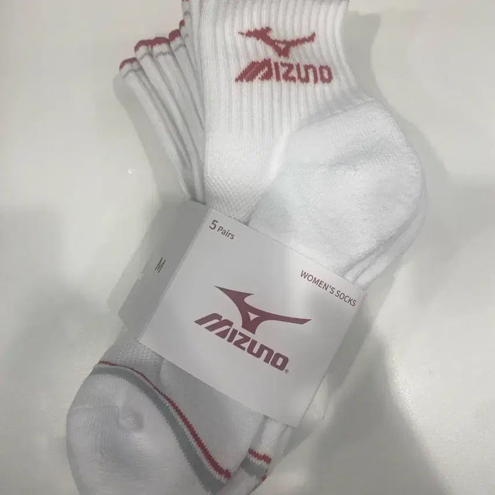 [SOLD OUT] (새상품/이중바닥)미즈노정품 여성중단목쿠션양말2세트10켤레 230~250