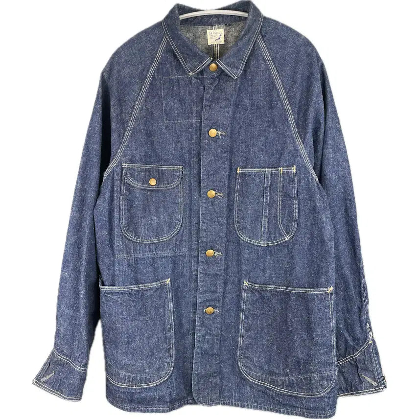 [BUNJANG] ORSLOW 1950 Coverall Denim Jacket / [2] ORSLOW 오어슬로우 1950 커버올 데님 자켓