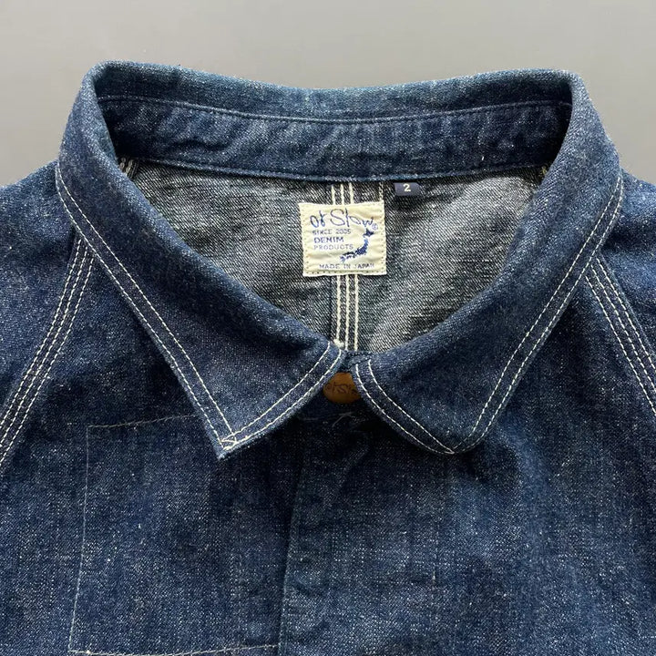 [BUNJANG] ORSLOW 1950 Coverall Denim Jacket / [2] ORSLOW 오어슬로우 1950 커버올 데님 자켓