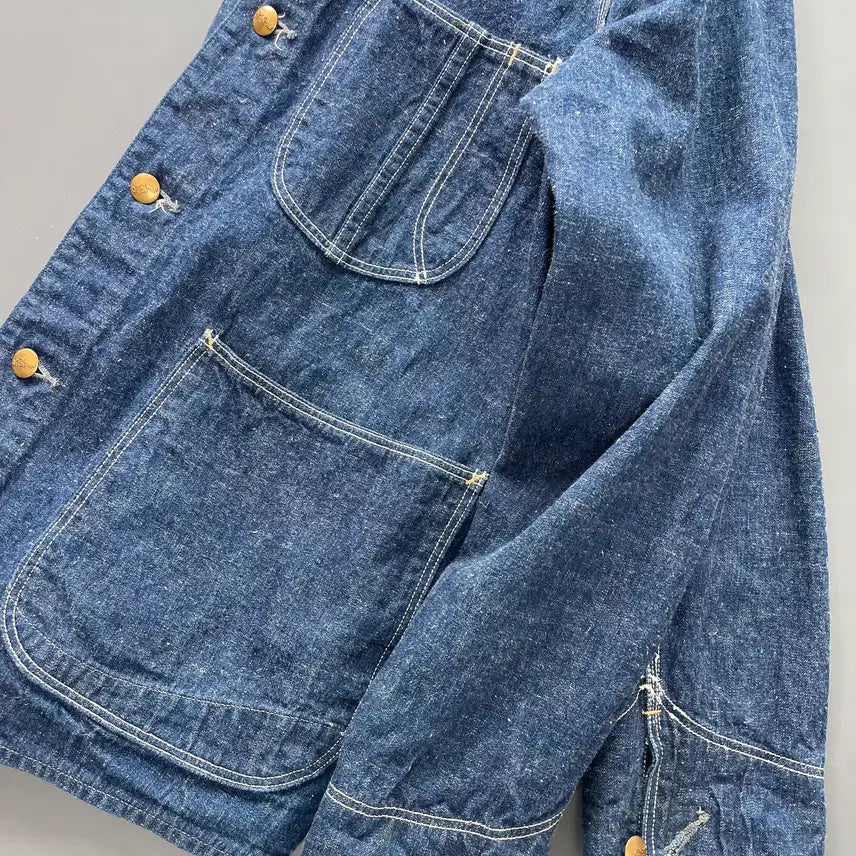 [BUNJANG] ORSLOW 1950 Coverall Denim Jacket / [2] ORSLOW 오어슬로우 1950 커버올 데님 자켓