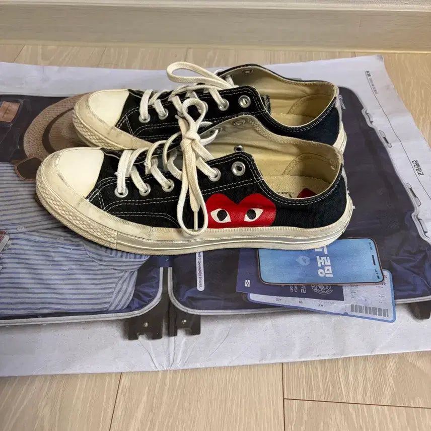 [SOLD OUT] 정품 꼼데가르송 컨버스 255 전투용