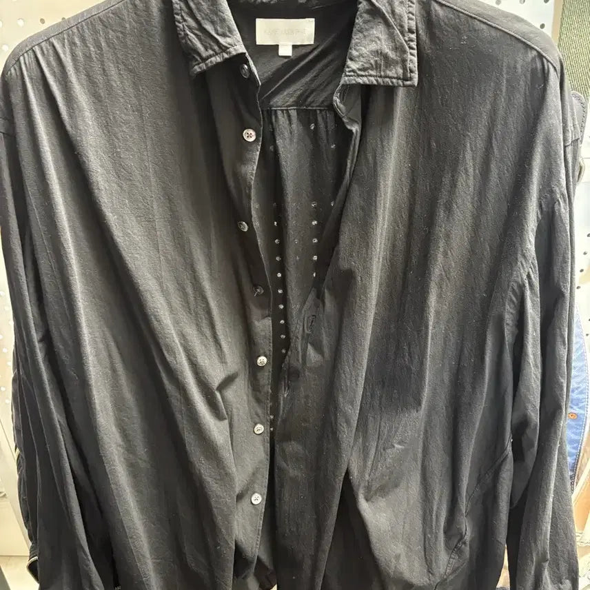 [BUNJANG] Kanemasa Phil Artisan Shirt Black / [M]카네마사필 26ss 아티잔셔츠 블랙