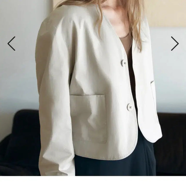 [SOLD OUT] 모어서울 몸빼 폴리시 미니멀자켓