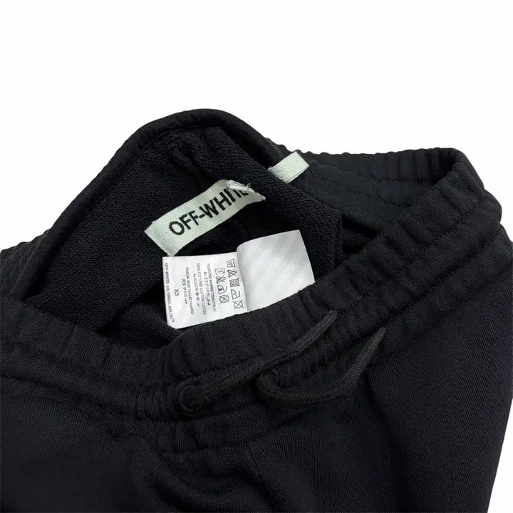 [SOLD OUT] 오프화이트 블랙 조거 팬츠 바지