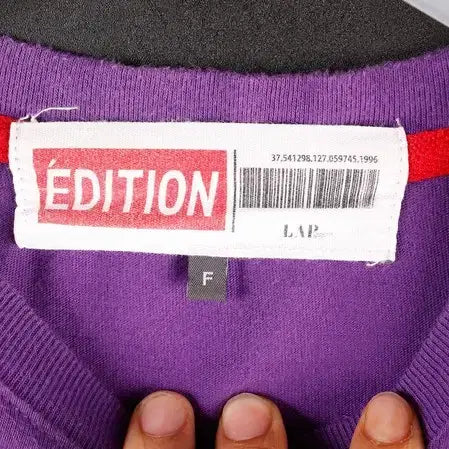[BUNJANG] Lap Fit Two Oversized T-shirt / 랩 핏 투 오버사이즈 티셔츠