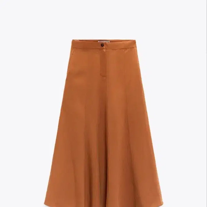 [BUNJANG] ZARA Orange Long Skirt - Small / 자라 오렌지 롱스커트 스몰