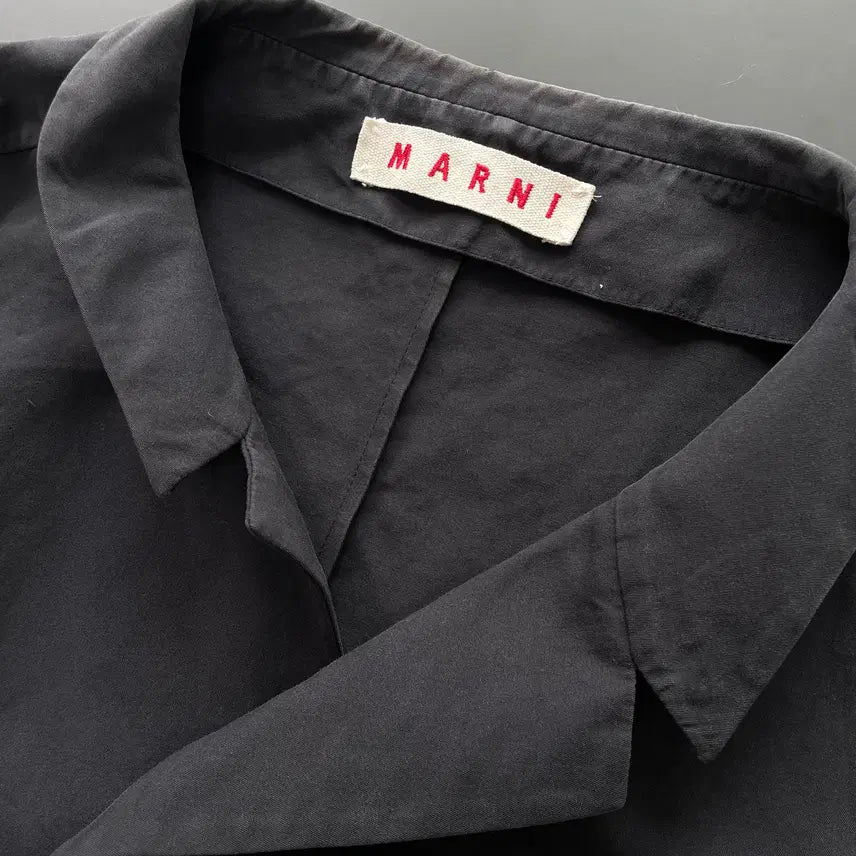 [BUNJANG] Marni Cotton Open Sleeveless Jacket / [38] 마르니 코튼 오픈 슬리브리스 자켓