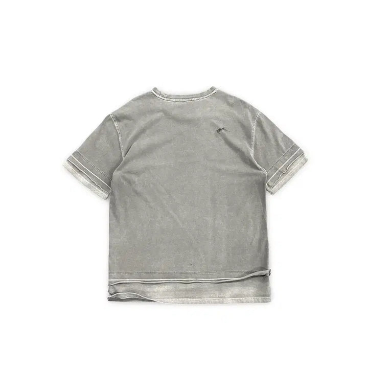 [BUNJANG] ADER Error Washed Layered Short Sleeve / (100)아더에러워싱레이어드반팔