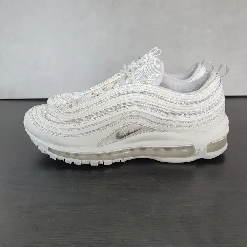 [SOLD OUT] 나이키 에어맥스 97 트리플 화이트 울프 그레이(260)