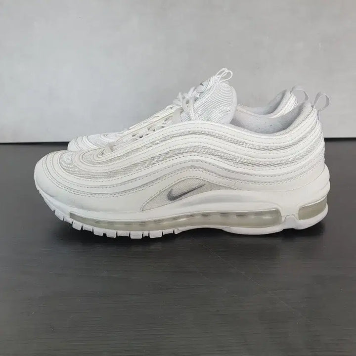 [SOLD OUT] 나이키 에어맥스 97 트리플 화이트 울프 그레이(260)