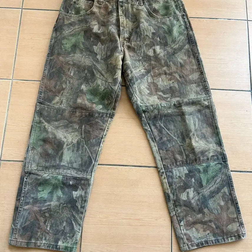 [BUNJANG] Wrangler Realtree Double Knee Pants / 90s 랭글러 리얼트리 더블니팬츠 36(35)
