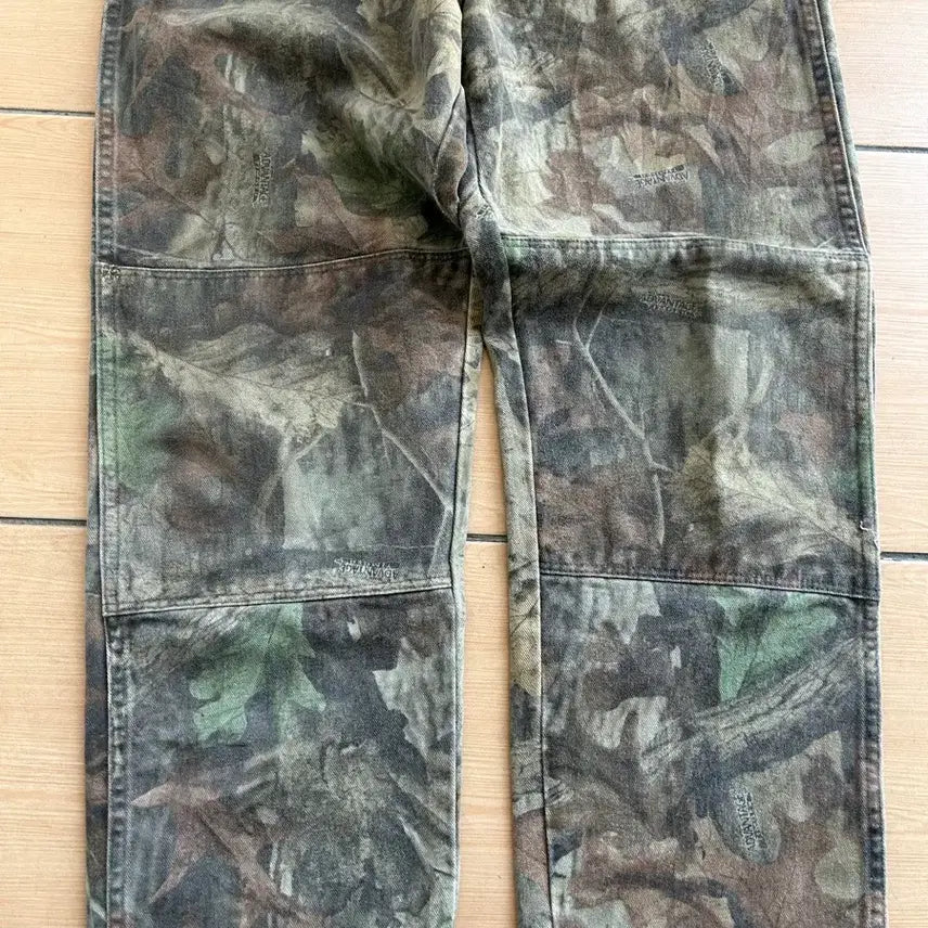 [BUNJANG] Wrangler Realtree Double Knee Pants / 90s 랭글러 리얼트리 더블니팬츠 36(35)