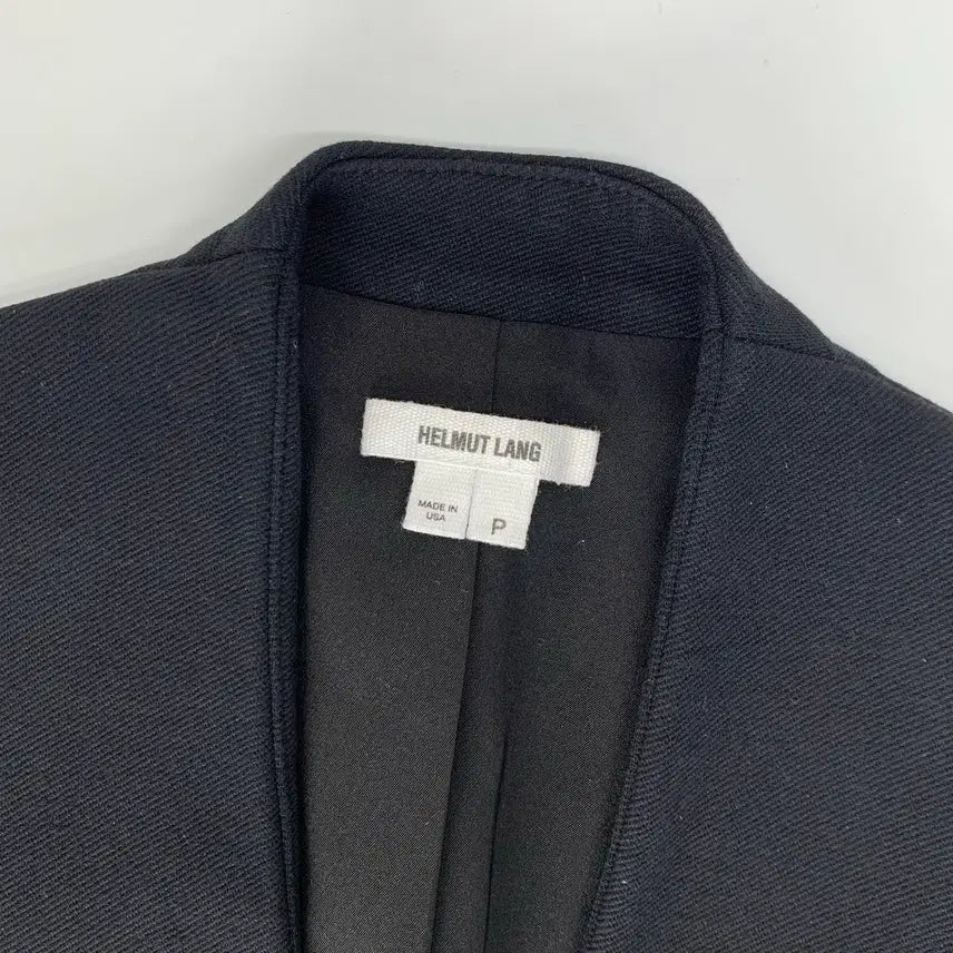 [BUNJANG] Helmut Lang Collarless Blazer Jacket / 헬무트랭 카라리스 블레이저 자켓