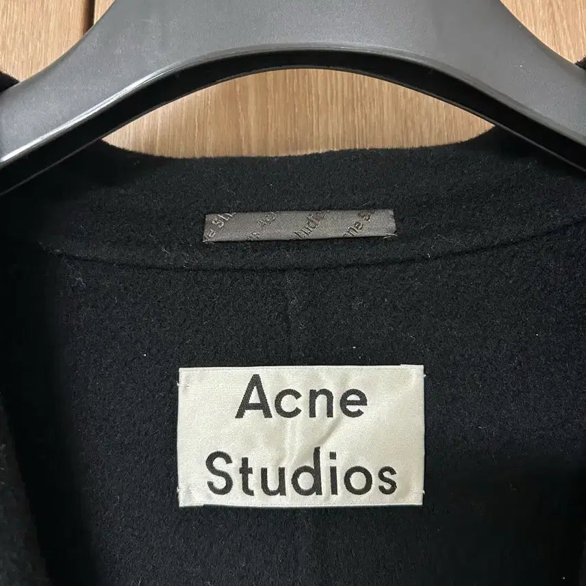 [BUNJANG] Acne Studios Charles Coat Black / 아크네 찰스코트 50사이즈 블랙