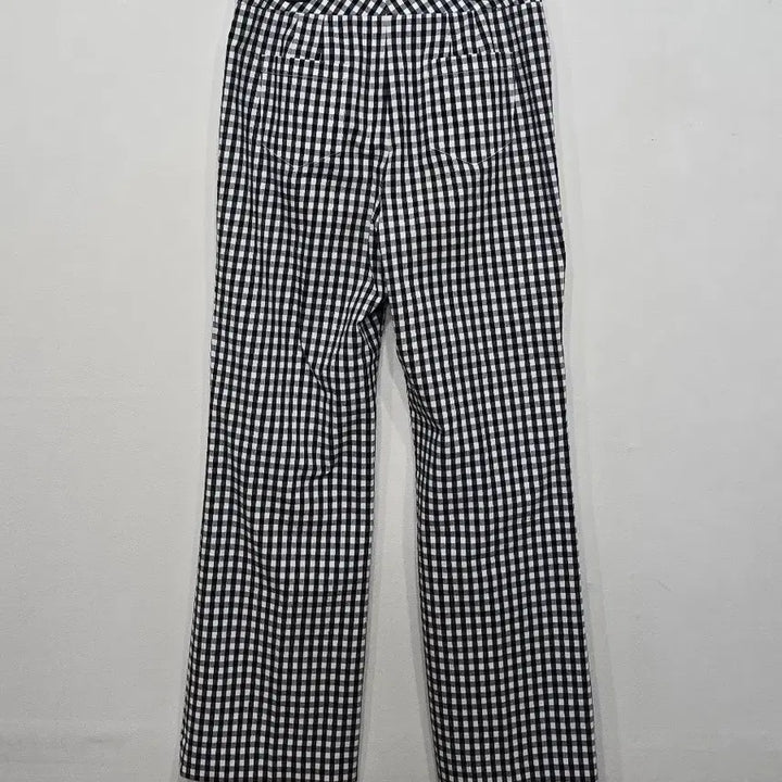 [BUNJANG] Hazzys WEOURS Checkered Wide Pants / [28] 여성 헤지스 위아워스 체크무늬 와이드 팬츠