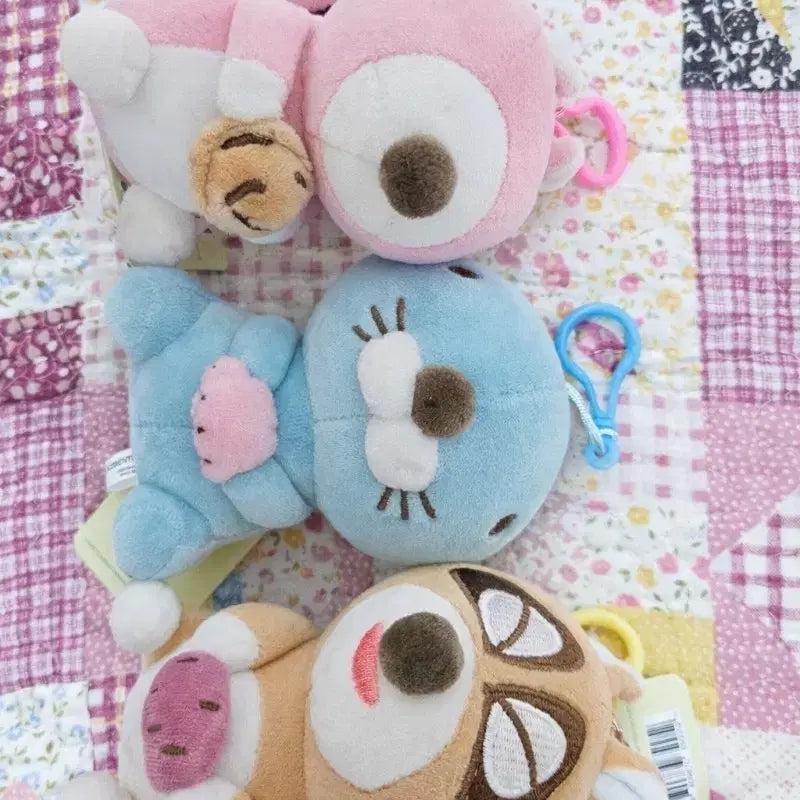 [BUNJANG] Bonobono 12cm Keyring Doll Set / 보노보노 키링인형 셋트 판매합니다.