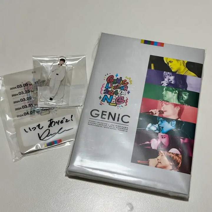 [BUNJANG] GENIC 제닉 2024 N_G 블루레이 FC한정판 마시코 아츠키 / GENIC 제닉 2024 N_G 블루레이 FC한정판 마시코 아츠키