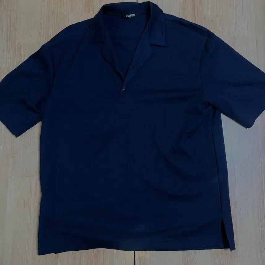 [BUNJANG] Drawfit Open Collar T-shirt XL / S급) 드로우핏 오픈카라 티셔츠 XL