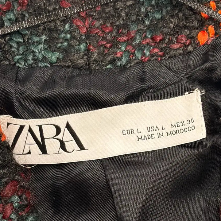 [BUNJANG] ZARA Tweed Jacket / 자라 95사이즈 트위드 자켓