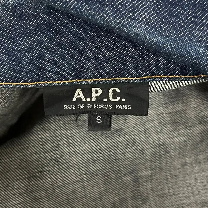 [BUNJANG] A.P.C Denim Jacket / [정품/S] 아페쎄 A.P.C 데님 자켓 청자켓