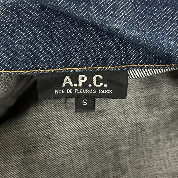 [BUNJANG] A.P.C Denim Jacket / [정품/S] 아페쎄 A.P.C 데님 자켓 청자켓