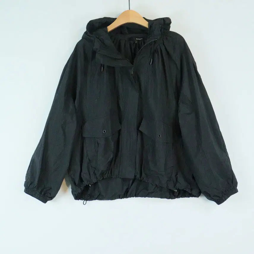 [SOLD OUT] 보니스팍스 Bonispax 크롭 야상 점퍼 FREE 나일론 바람막이