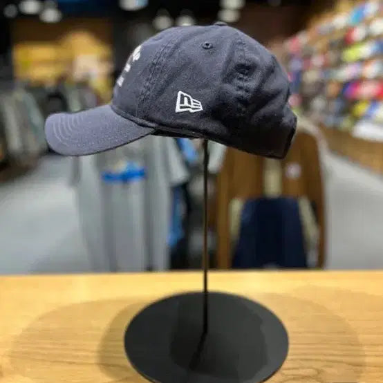 [BUNJANG] New Era US Vintage Unstructured Ball Cap Dark Navy Hat / 뉴에라 US 빈티지 언스트럭쳐 볼캡 다크네이비 모자