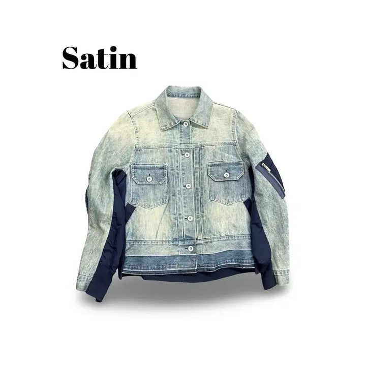 [SOLD OUT] (95)사틴데님자켓