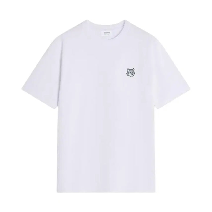 [BUNJANG] Maison Kitsune Gray Fox Short Sleeve T-shirt / 메종키츠네  그레이이 폭스 반팔티 블랙/화이트