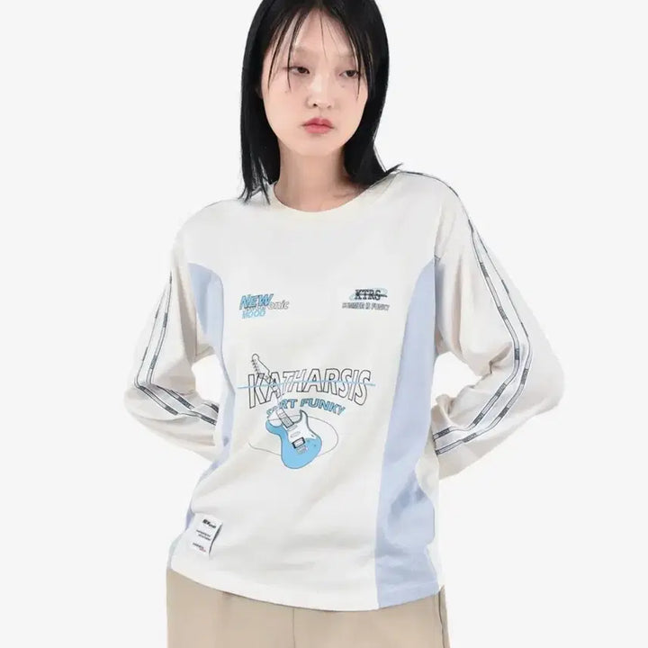 [BUNJANG] Catharsis Electric Guitar T-shirt / 카타르시스 일렉 기타 티셔츠 CR_FREE